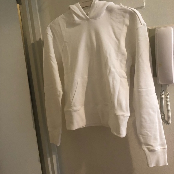 $128 Spiritual Gangster Luxe Skye Hoodie in Stone White Size XS Athleisure - Picture 8 of 8